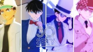 【柯南MMD/1080p/60fps】没有人能抵挡这四位男神的魅力——30 sexy [4分の3组](来找找里面有几对四分之三啊)