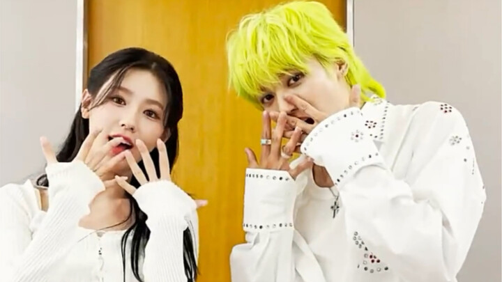 (G)I-DLE 230609 Miyeon vs NCT Lee Tae-yong Thử thách "Queencard"