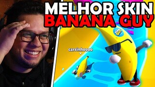 JOGUEI com a SKIN ULTRA ESPECIAL, BANANA GUY do Stumble Guys (Beta 0.40)