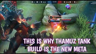 This is why Thamuz Tank build is the new Meta in Mobile Legends