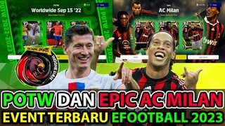 POTW ADA SUPER LEWANGOALSKI DAN EPIC AC MILAN RONALDINHO TERBARU EFOOTBALL 2023! AYO KITA COBA!