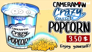 Cameraman Crazy Taste Popcorn