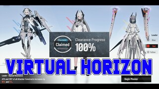 [PUNISHING GRAY RAVEN] GUIDE VIRTUAL HORIZON ? GO STRAIGHT PHYSICAL TEAM