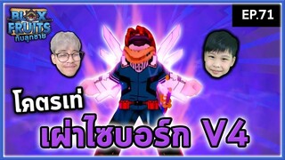 ได้ซะทีไซบอร์ก V4 ! | Bloxfruit กับลูกชาย EP71