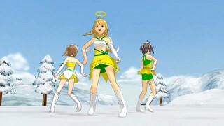 【MMDアイドルマスター】星井美希＆萩原雪歩＆菊地真でベノム