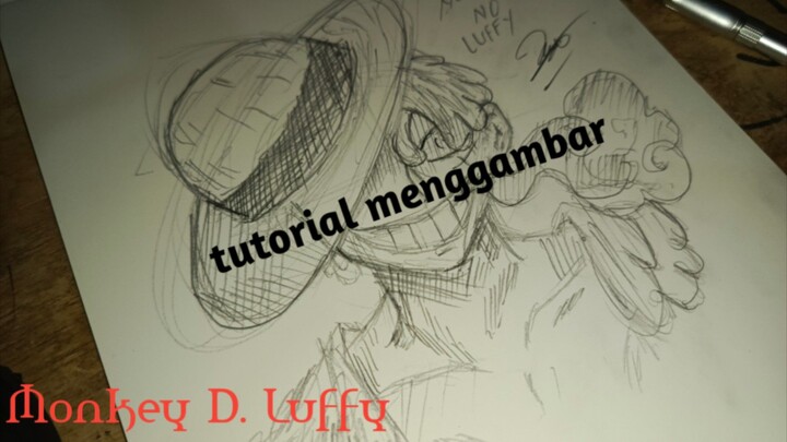 Menggambar, Monkey D. Luffy👒