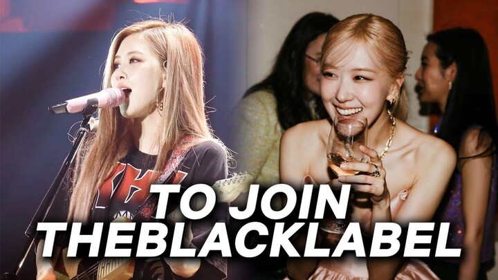 BLACKPINK’s Rosé is set to join TheBlackLabel