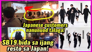 Japan features SB19! Bumida sa isang Japanese Restaurant!