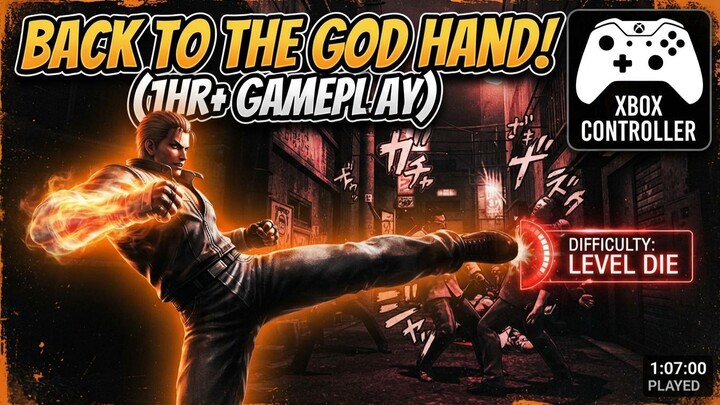 Playing God Hand on PC in 2026? Nostalgia Run (1 Hour Gameplay)