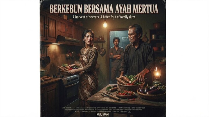 BERKEBUN BERSAMA AYAH MERTUA