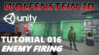 How To Make An FPS WOLFENSTEIN 3D Game Unity Tutorial 016 - ENEMY MECHANICS