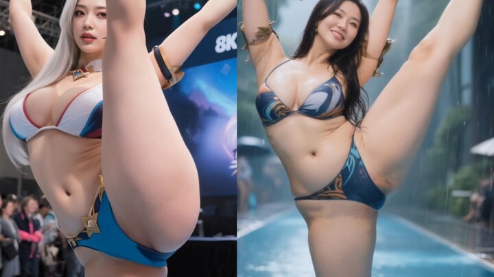 AI Bikini Nâng Cao Chân