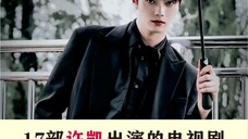 许凯出演的17部电视剧,你们看过几部呢?#向全世界安利 #有颜值有实力 #我的宝藏男孩
