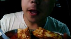 ASMR EATING SOUNDS - ONE GRILLED COURGETTE AND CHERRY TOMATOES