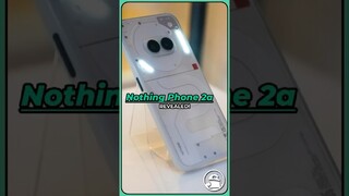 The Nothing Phone 2a has been revealed at MWC 2024! #NothingPhone2a #NothingPhone #nothing