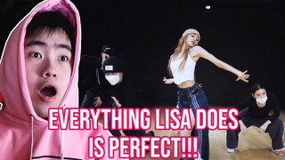 BLACKPINK LISA - 'MONEY' DANCE PRACTICE VIDEO REACTION