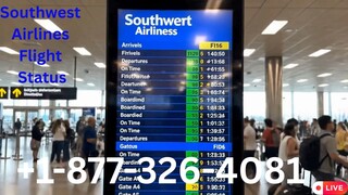 Southwest Airlines Flight Status, Live Tracker, Arrivals & Departures