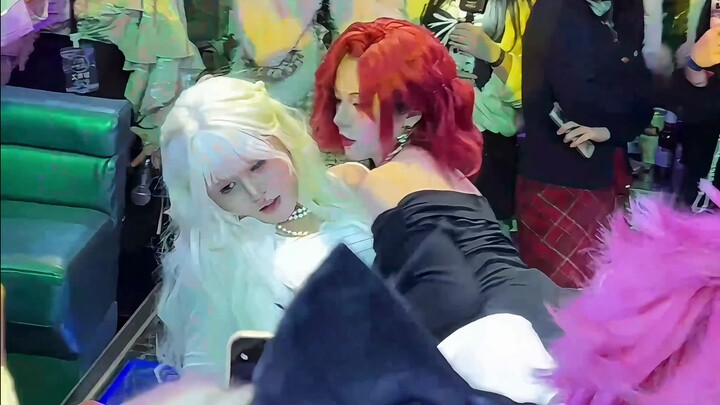 和主人全女场跳双人舞危险派对，没有技巧全是感情