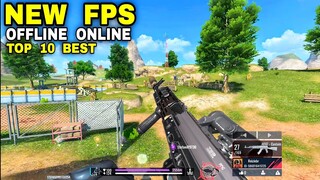 Top 10 Best New FPS android 2024 & iOS | Online/Offline (Update)