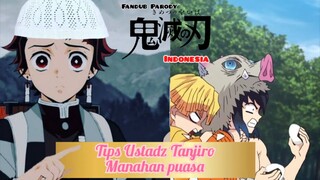 [Fandub Parody] Kimetsu No Yaiba - Tips Ustadz Tanjiro Menahan Puasa