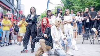 【DEMOON】6位成员韩国弘大路演《LOVE SHOT》《UH OH》《7 OCLOCK》