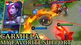 Carmilla Support Try In Original Server - Mobile Legends Bang Bang