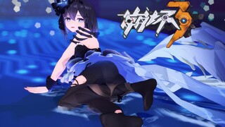 【希儿MMD】♡一口几个黑巧克力圣代? o(≧▽≦)o♡~（说谎家-うそつき）