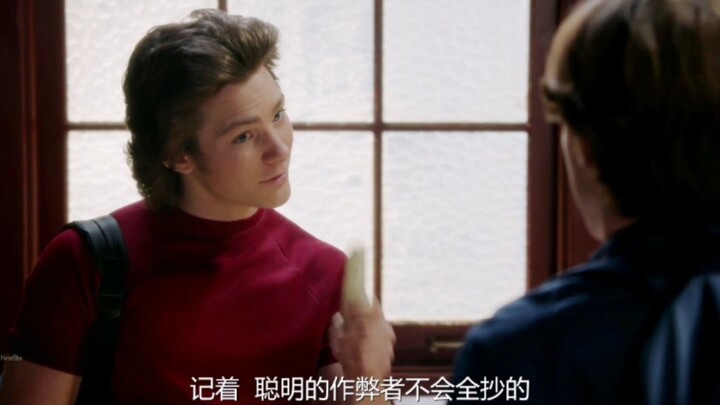 【小谢尔顿】人生哲理--抄别人的试卷不要全抄