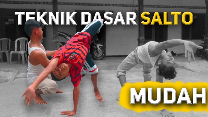 BELAJAR TUMPUAN DAN MELENTURKAN TUBUH (TUTORIAL SALTO PART 2)