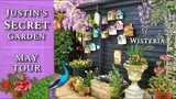 Justin's Secret Garden - May Tour - Featuring a 40 year old Wisteria