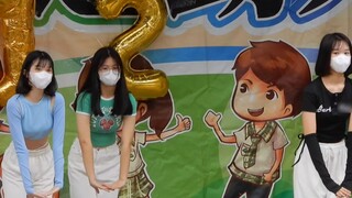 "Daguan Middle School" dance club, school anniversary performance, Kawaii ฅฅ*Luo Tianyi