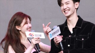[แอบซ่อนไม่ได้] บันทึกแถลงข่าวรอบสองมาแล้ว! - Chen Zheyuan และ Zhao Lusi หวานเกินไป! เดินทางไปแดนไกล