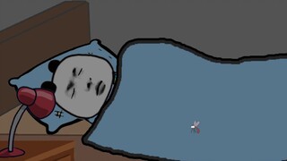 [Silly Animation] The biggest enemy of sleep in summer! The blood-sucking demon that disappears into