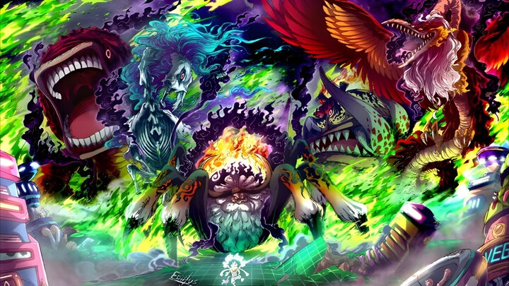 EPIC‼️LUFFY SOLO LAWAN 5 GOROSEI SEKALIGUS‼️