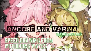 Speed drawing WUTHERING WAVES