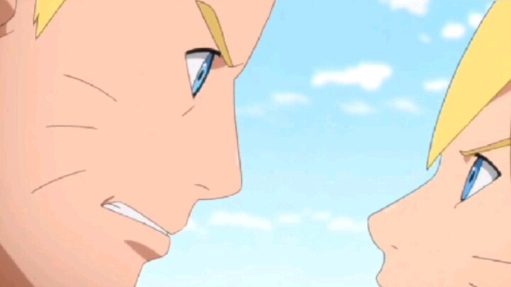 Naruto dislikes Boren's pranks for not being smart enough