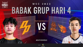 [ID] MSC Group Stage Day 4 | OUTPLAY VS BURN X FLASH | Game 2