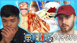 TOM WAS A REAL ONE! Another Rough Backstory - One Piece Episode 249 & 250 REACTION + REVIEW!