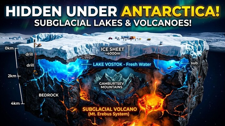 Hidden Under Antarctica: Things We Were Never Supposed to Find!