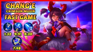 Chang'e Crimson Moon Skin | Fast Game - Mobile Legends - MLBB