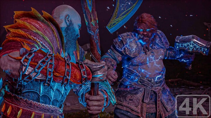 Kratos VS Thor｜The Last Fight｜God of War Ragnarök｜PS5
