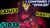 One Piece 1034: Kataposan Ni Queen!! | Sanji's Devil Wind !