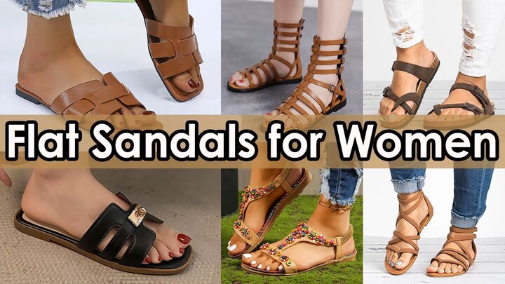 Latest Design of Summer Style Flat Sandals for Women