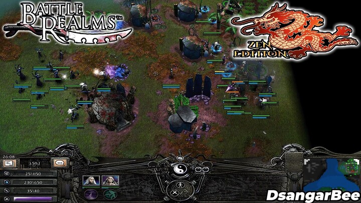 Klen Lotus Emank DeBes - Battle Realms Zen Edition Skirmish #02