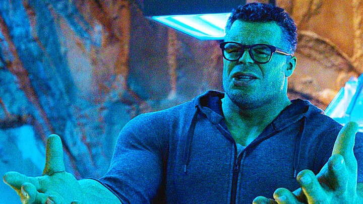 Hulk burst into tears when he said "You don't have to fight with another personality for ten years"!