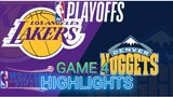 LOS ANGELES LAKERS VS DENVER NUGGETS GAME 4 HIGHLIGHTS