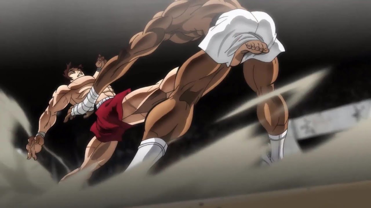 Yujiro Hanma vs Ryu Kaioh (Español Latino) Baki Temporada 2 capítulo 1 -  BiliBili