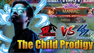 KIELVJ THE CHILD PRODIGY BINIGYAN NG MAGANDANG LABAN ANG SGD OMEGA SA MPL-PH S5