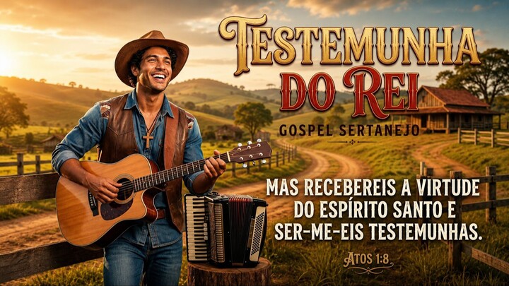 Testemunha do Rei | Gospel Sertanejo 🎸🙏