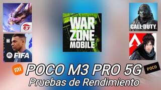 POCO M3 PRO 5G✅MAX GRAPHICS✅FREE FIRE, FIFA, COD, APEX Y WARZONE MOBILE✅ |PC DAVID